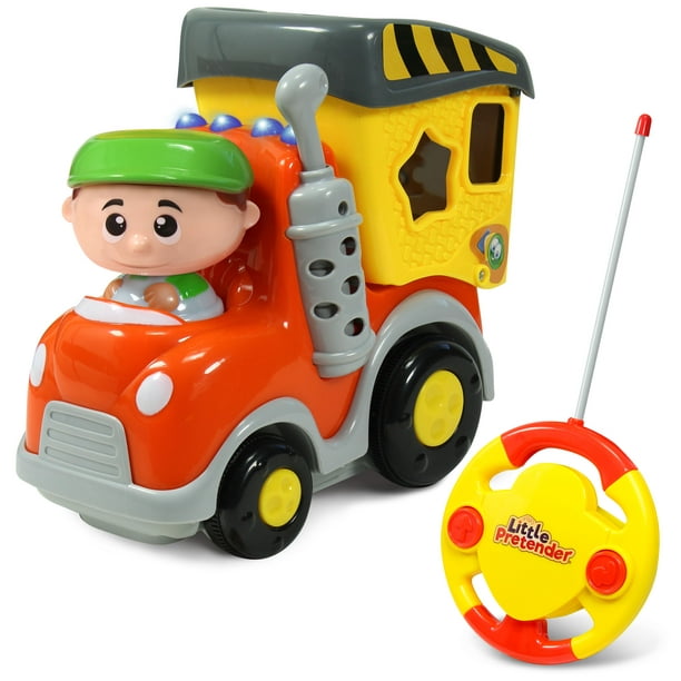 8028 1/64 Mini RC Engineering Car Pocket Remote Control Truck Vehicle Toy  #ur